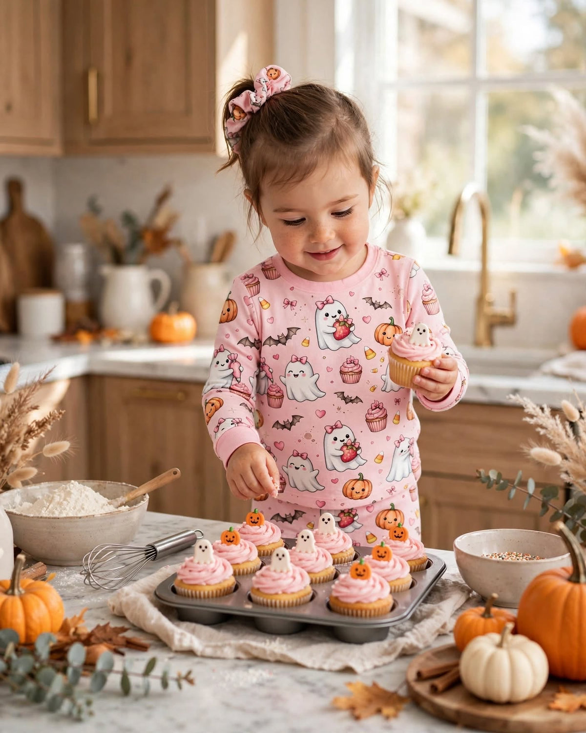 Family Matching Halloween Lounge Set - Boo Bakery